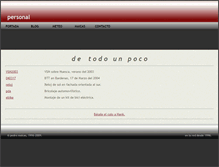 Tablet Screenshot of perso.maicas.net