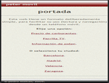 Tablet Screenshot of movil.maicas.net